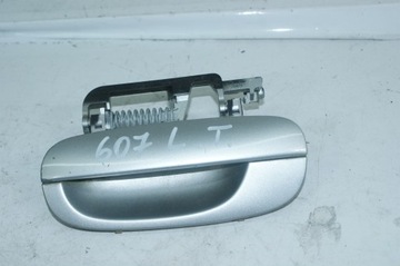фото thumb №6, Ручка зовнішня ліва задня лівий зад срібна peugeot 607 9631931180