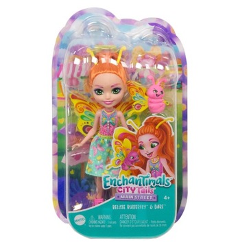 ENCHANTIMALS BELISSE BUTTERFLY КУКЛА + БАБОЧКА