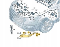 фото thumb №5, Захист фара накладка ліва audi q7 4m0805285a