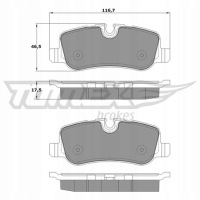 фото thumb №2, Тормозные колодки tomex задняя - range rover iii, sport i