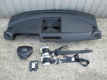 фото thumb №1, Mazda 2 ii 02-07 консоль ремені подушки датчик