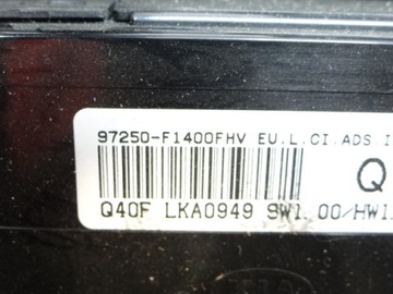 фото thumb №7, Kia sportage iv панель кондиціонера повітропровід 97250-f1400