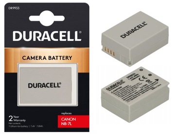 ХЛЫСТ. DURACELL ДЛЯ CANON NB-7L POWERSHOT G10 G11 G12