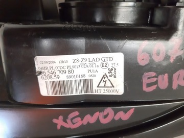 фото thumb №8, Лампа передняя peugeot 607 ксенон левая 9654670980 eu