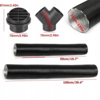 фото thumb №1, Шланг труба нагревательная 75mm выход воздуха webasto