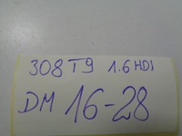 фото thumb №11, Peugot 308 t9 1.6 hdi бортовий комп'ютер набір стартовий