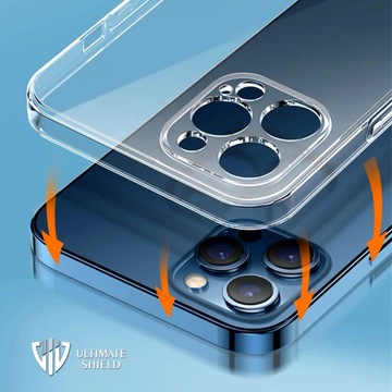 УСИЛЕННЫЙ ПРОЗРАЧНЫЙ КОРПУС ДЛЯ REALME 12 5G + БРОНИРОВАННОЕ СТЕКЛО