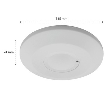 ДАТЧИК ДВИЖЕНИЯ 360° потолочный ULTRA FLAT LED PIR