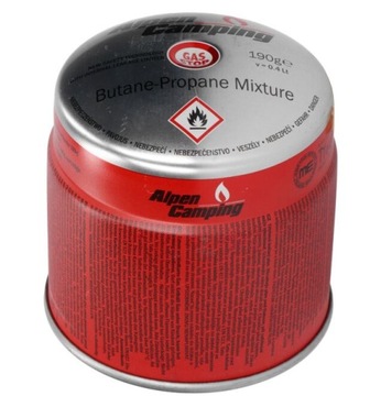 КАРТРИДЖ Газовый картридж для ТУРИСТИЧЕСКОЙ ПЛИТЫ LUTLAMP GORNER 190г x 10