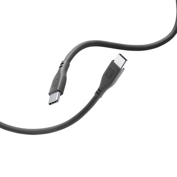 Cellularline Soft Cable-USB-C USB-C 1,2 м (черный) кабель