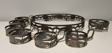 HEFRA Resovia СТЕКЛЯННЫЕ РУЧКИ, САХАРНИЦА