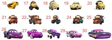 PODKŁADKA POD MYSZ NA BIURKO AUTA CARS PREZENT URODZINY NADRUK IMIE ZYGZAK