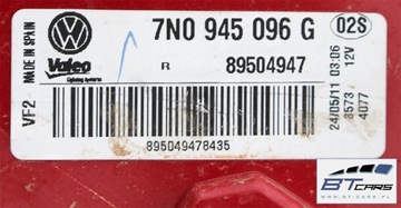 фото thumb №14, Vw sharan 7n li7f зад бампер задний pod hak + крышка багажника + лампы лампа