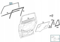 фото thumb №4, Молдинг дверь правый задняя mercedes w251 оригинал oem