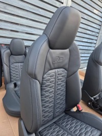 фото thumb №11, Audi rs7 c8 4k сиденья заднее сиденье обшивки коврики комплект jak новый