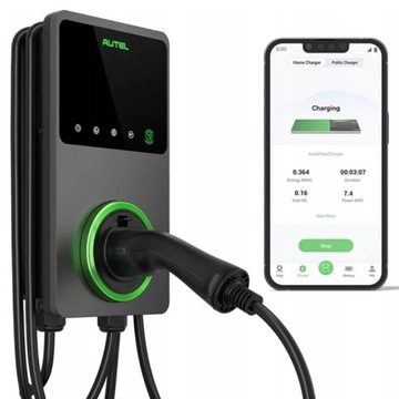 Autel Maxi EU AC 11 кВт Кабельное зарядное устройство для настенной коробки