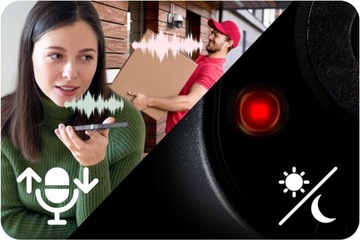 ВРАЩАЮЩАЯСЯ НАРУЖНАЯ IP-КАМЕРА WIFI 3X ZOOM 5MPx 2K
