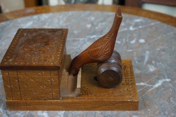 Деревянная шкатулка, шкатулка, диспенсер для сигарет, резной портсигар.