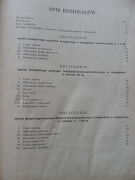 MOSTY DREWNIANE Kolejowe Drogowe, Pszenicki 1930