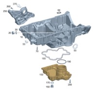 Купить Оригинальная поддон масляная двигателя om177, фото thumb