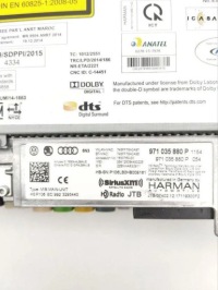 фото thumb №10, Радіо bez навігації porsche panamera 971 971035880 бензиновий 243kw 2018