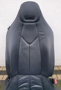 фото thumb №6, Mercedes slk r171 сидіння правий перед переднє шкіра з підігрівом szyja оригінал