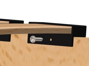 Stelaż wkład do łóżka 140x200 DUALFLEX podwójny regulowany