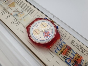 SWATCH Atlanta 1996 Olympics Chrono DALEY THOMPSON