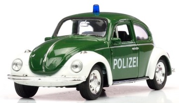 WELLY METAL CAR VOLKSWAGEN BEETLE ПОЛИЦИЯ