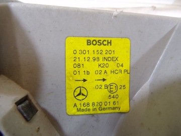 фото thumb №9, Лампи передні перед права ліва mercedes a клас