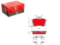 фото thumb №1, Trw гальмівні колодки ham. vw задня bora/golf/new beetle 1,8-3,