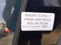 фото thumb №6, Renault scenic iii дверь левый перед tecnb