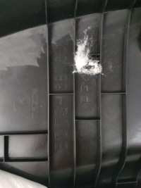 Mazda 3 iv 19- накладка стійка задній седан америка Оригінал, фото thumb