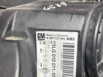 фото thumb №13, Opel astra j 2010 13297721 лампа правий перед права przdnia