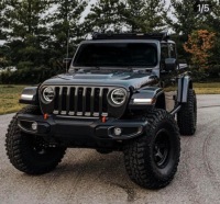 фото thumb №13, Бампер передний пластиковый do jeep wrangler jl jt us