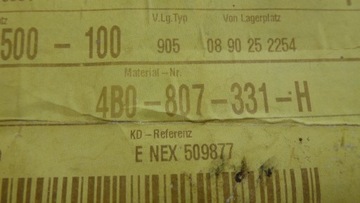 фото thumb №9, Audi a6 c5 зона смятия левый зад 4b0807331h