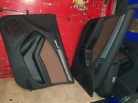 фото thumb №6, Audi a4b8 обивка обшивки дверь комплект коричневые