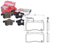 фото thumb №1, Brembo тормозные колодки тормозные alfa romeo 159 07-