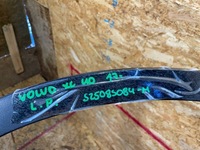 фото thumb №9, Volvo xc40 xc-40 17- молдинг накладка na крыло правый перед передняя