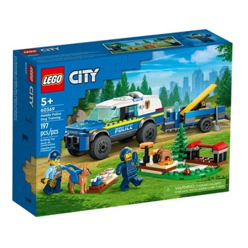LEGO CITY 60369 БЛОКИ ДЛЯ ТРЕНИРОВКИ ПОЛИЦЕЙСКИХ СОБАК