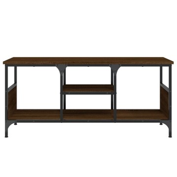 SZAFKA POD TELEWIZOR BRĄZOWY DĄB 100X35X45CM