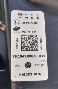 фото thumb №14, Vw id.4 uk лампа перед права full led 11c941006b