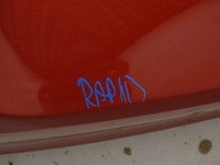 фото thumb №16, Kpl бампер задняя задний skoda rapid i 5j 5ja liftback / sedan lf3l bordowy