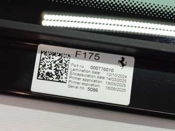 фото thumb №6, Стекло кузов кузовная левый зад задняя ferrari purosangue f175 776010