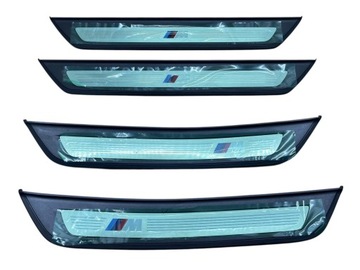 фото thumb №1, Планки накладки порогові комплект bmw 5 g30 lci м-пакет
