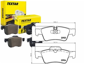 фото thumb №1, Тормозные колодки тормозные mercedes зад x164 06- textar