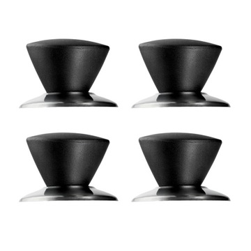 4x РУЧКА КРЫШКИ, РУЧКИ ДЛЯ КРЫШКИ КАСТРЮЛИ, ЧЕРНЫЕ