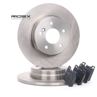 Купить Тормозные диски i тормозные колодки тормозные ridex задний  pasuje do mercedes-benz klasa e sedan, фото thumb