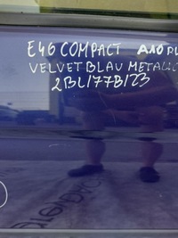 фото thumb №9, Дверь правый перед bmw e46 compact k: velvetblau
