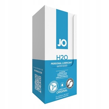 NAWILŻAJĄCY 12X10ML SYSTEM JO H20 LUBRYKANT ŻEL